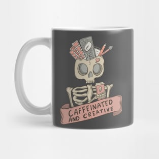 Caffeinated and creative Mug